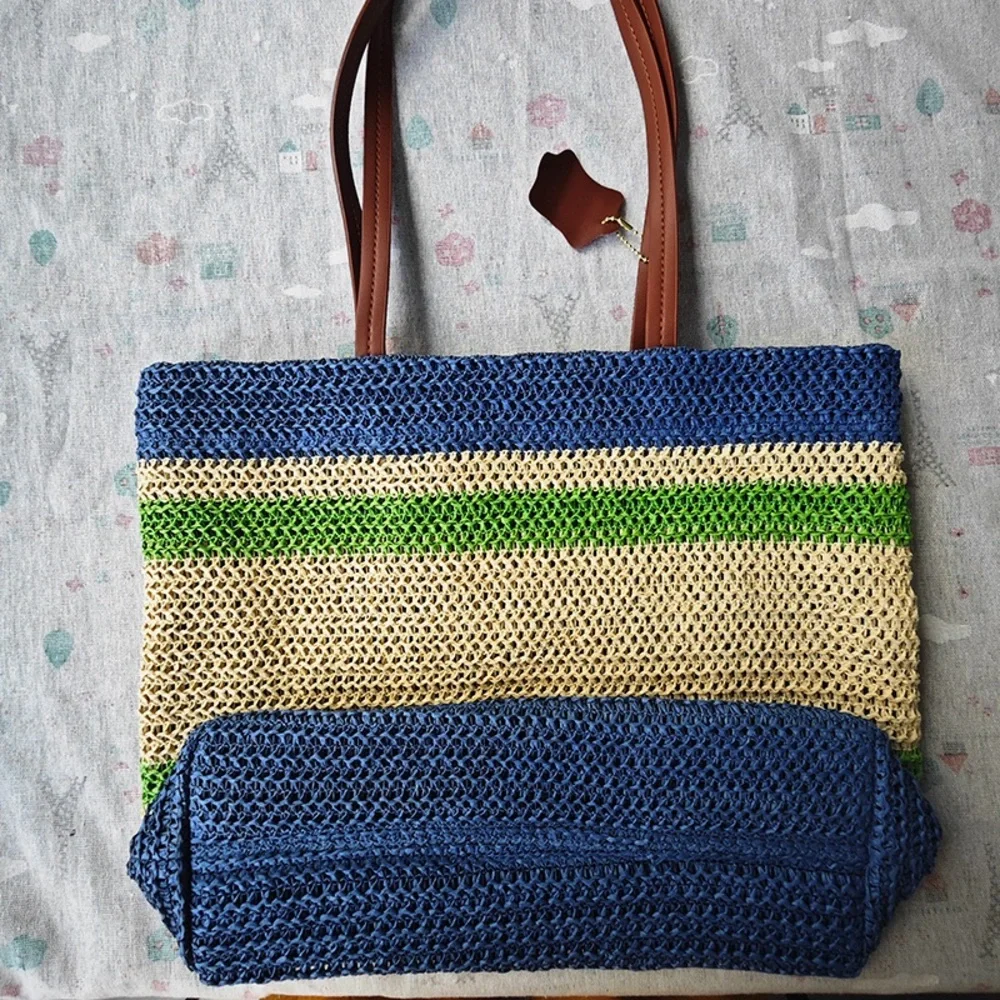 Miu Miu Embroidered Letter Logo Tote Bag - Picture 7 of 9